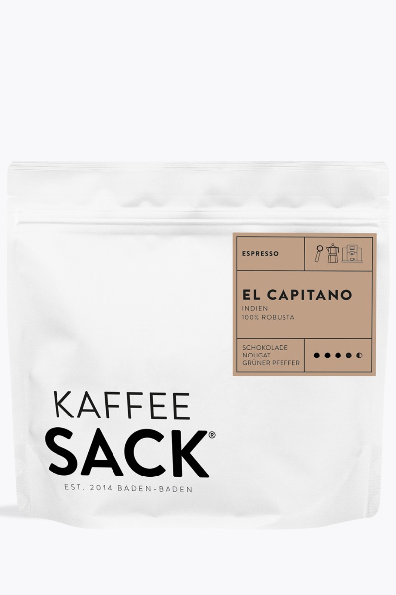 Koffiebus El Capitano 350g