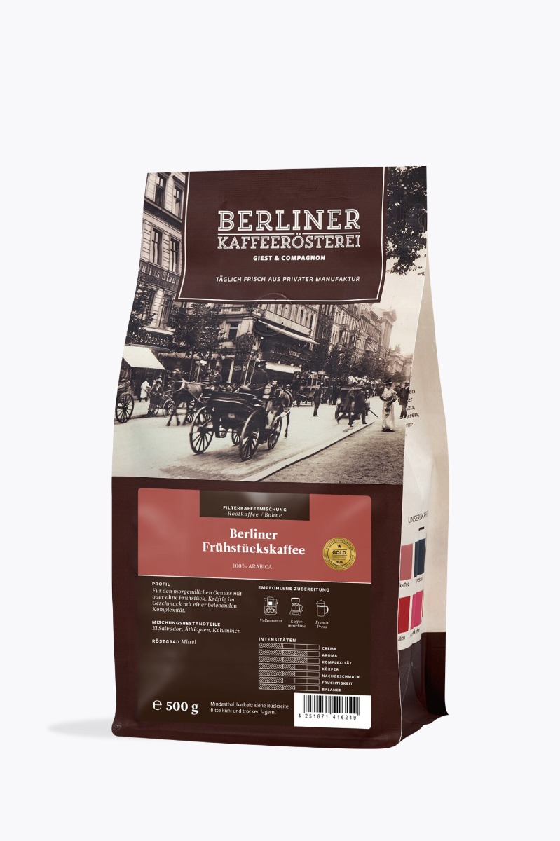 Berliner Kaffeerösterei Berliner Frühstückskoffie