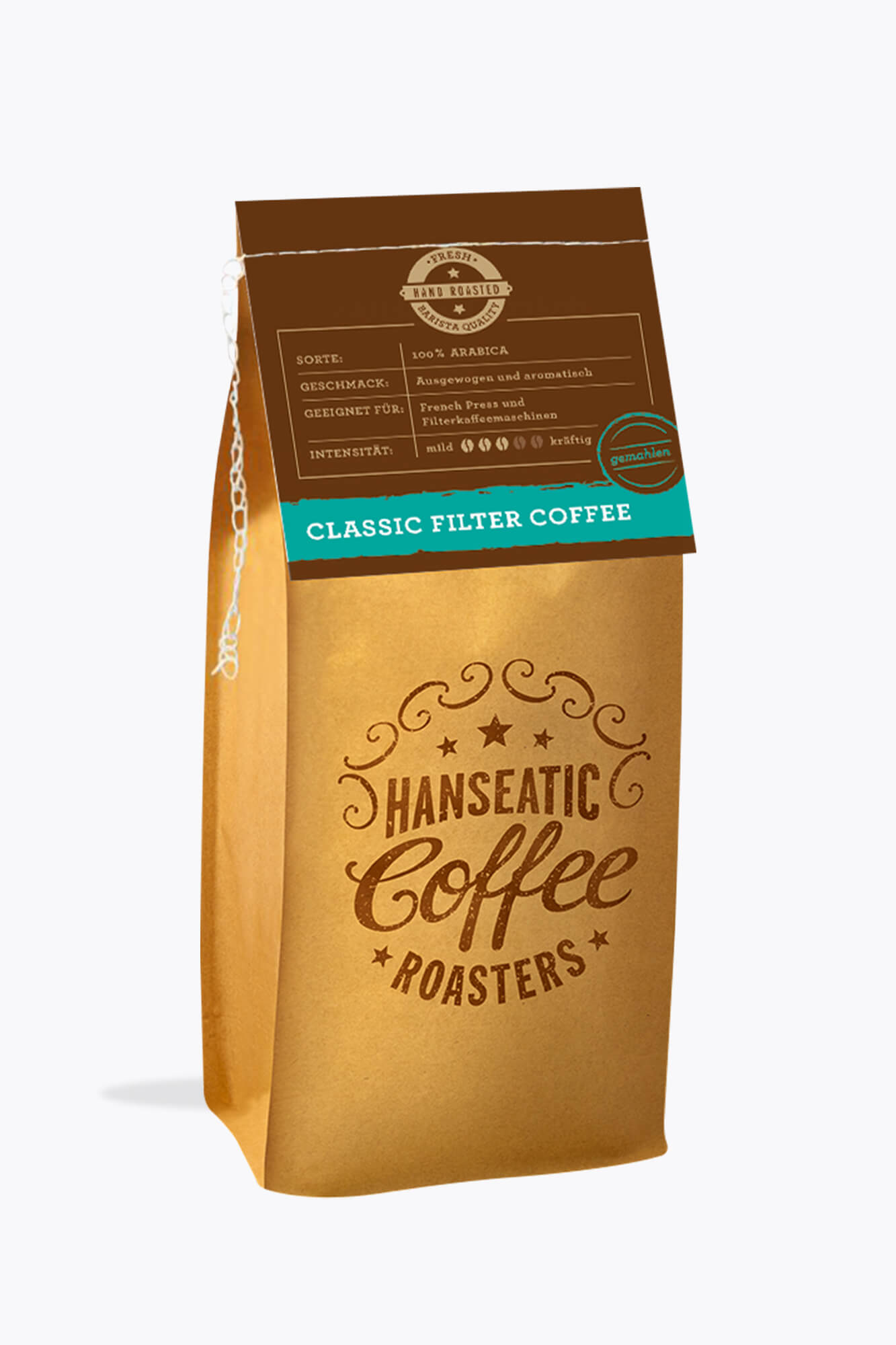 Hanseatic Coffee Roasters Classic Filterkoffie 1kg
