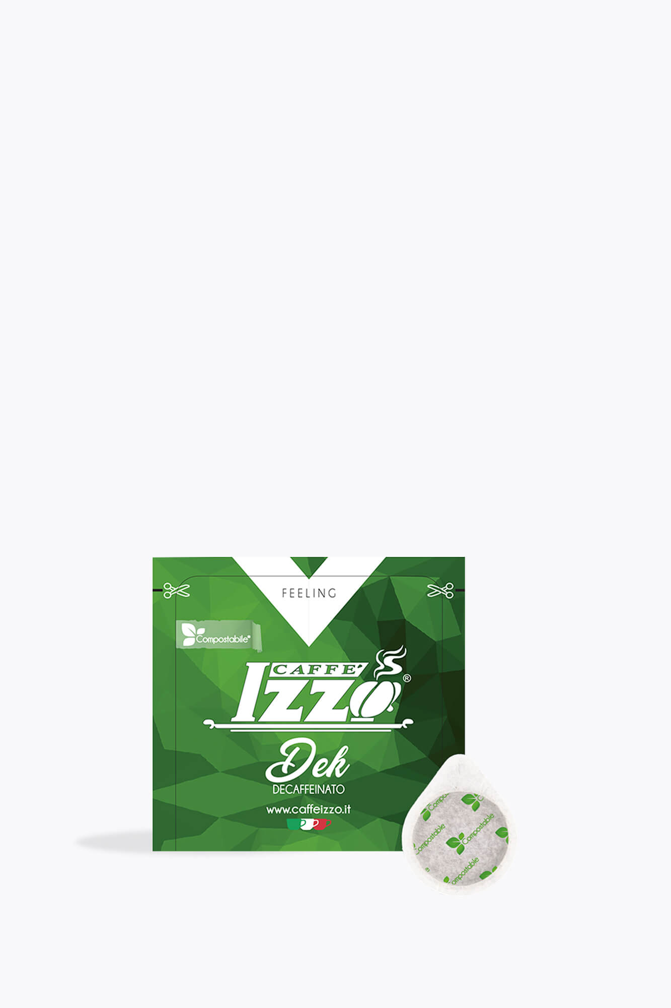 Izzo DEK Entkoffeiniert 50 E.S.E. Pads