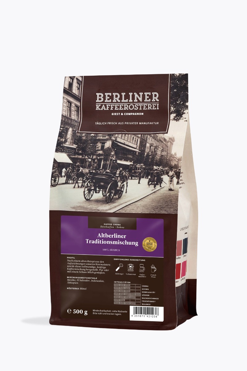 Berliner Kaffeerösterei Altberliner traditiemelange
